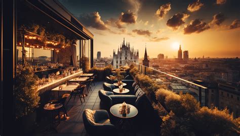 Milan Rooftop Bars: Scenic Sips Above the City.